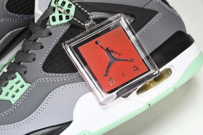 308497-033 Retro 4 Glow Air Jordan Green 0711
